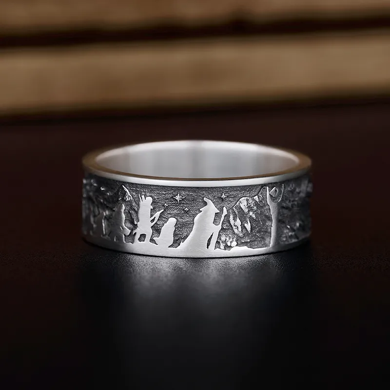 Fellowship’s Summit Silver Band Ring