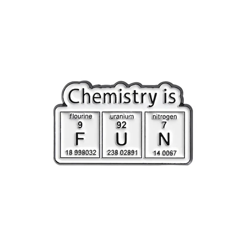 Periodic Table of Chemical Elements Science Pins - Image 2