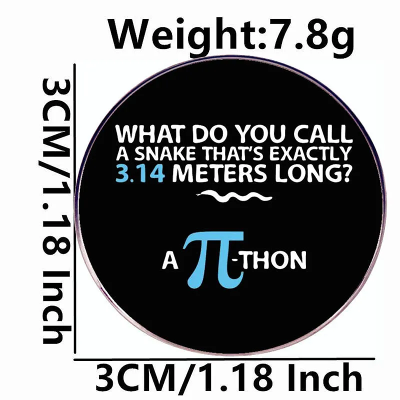A PI Thon Funny Math Pins