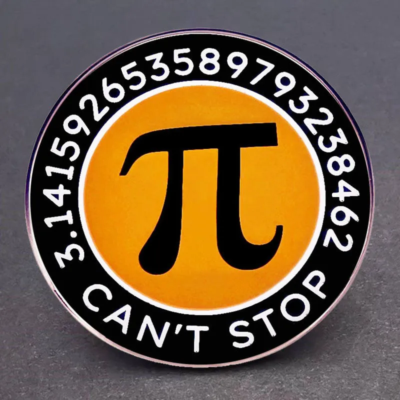 Math PI Can't Stop Pins