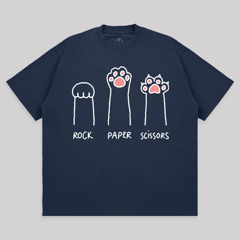 Cat Paw Unisex Oversized T-shirt - Image 5