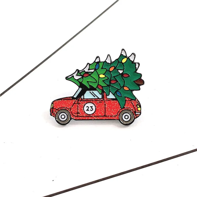 Christmas Tree Cart Cup Candy Socks Pins