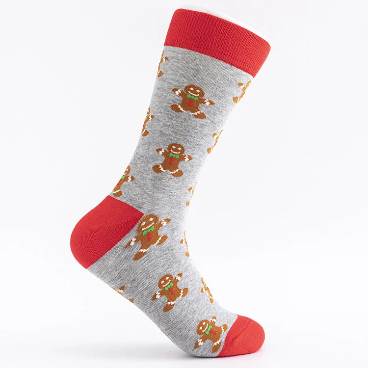 Men's Plus Size Thickened Christmas Tide Socks - Image 2