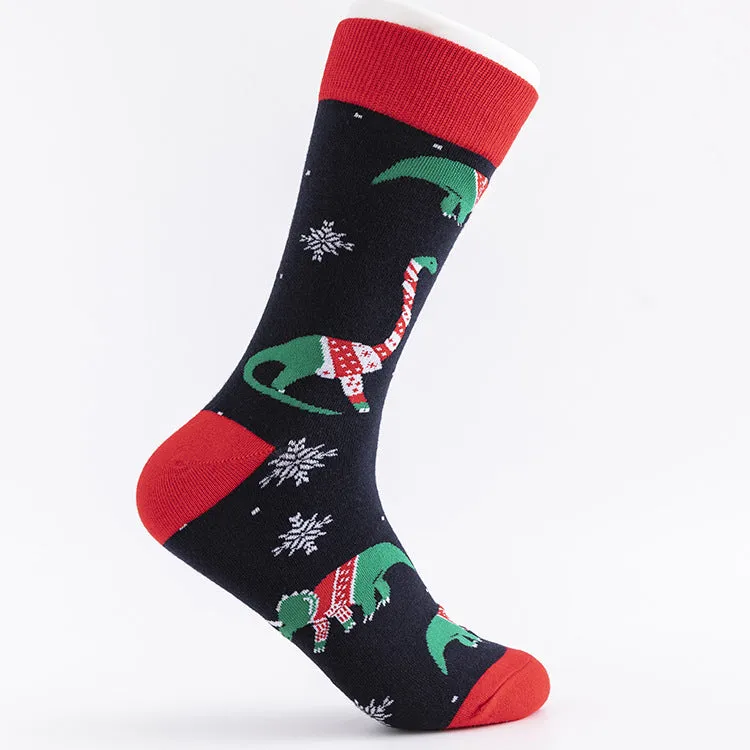 Men's Plus Size Thickened Christmas Tide Socks - Image 4