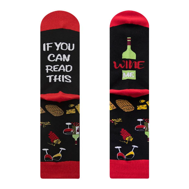 New IF YOU CAN READ THIS Men's Mid-Calf Socks - Image 3