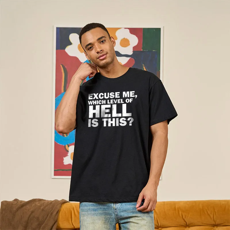 Level of Hell Inquiry Geek T-Shirt - Image 2