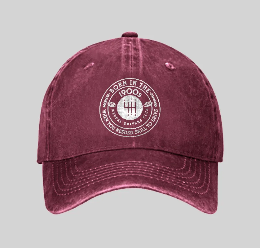 Vintage Driver Washed Vintage Baseball Cap - Image 3