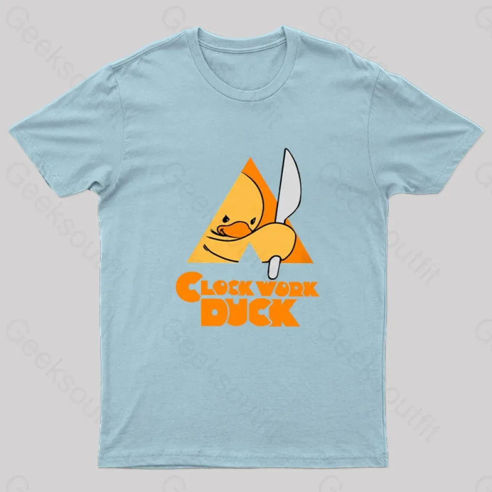 A Clockwork Duck Nerd T-Shirt - Image 6