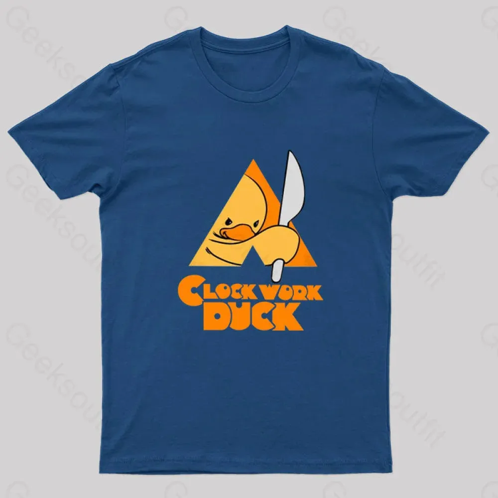 A Clockwork Duck Nerd T-Shirt