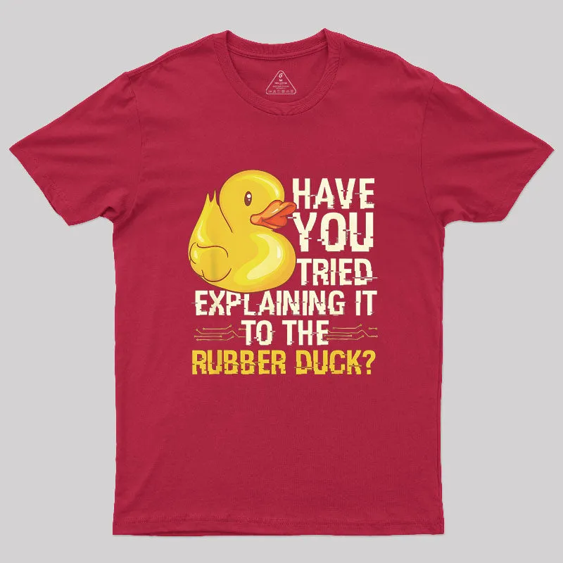Rubber Duck Geek T-Shirt - Image 4
