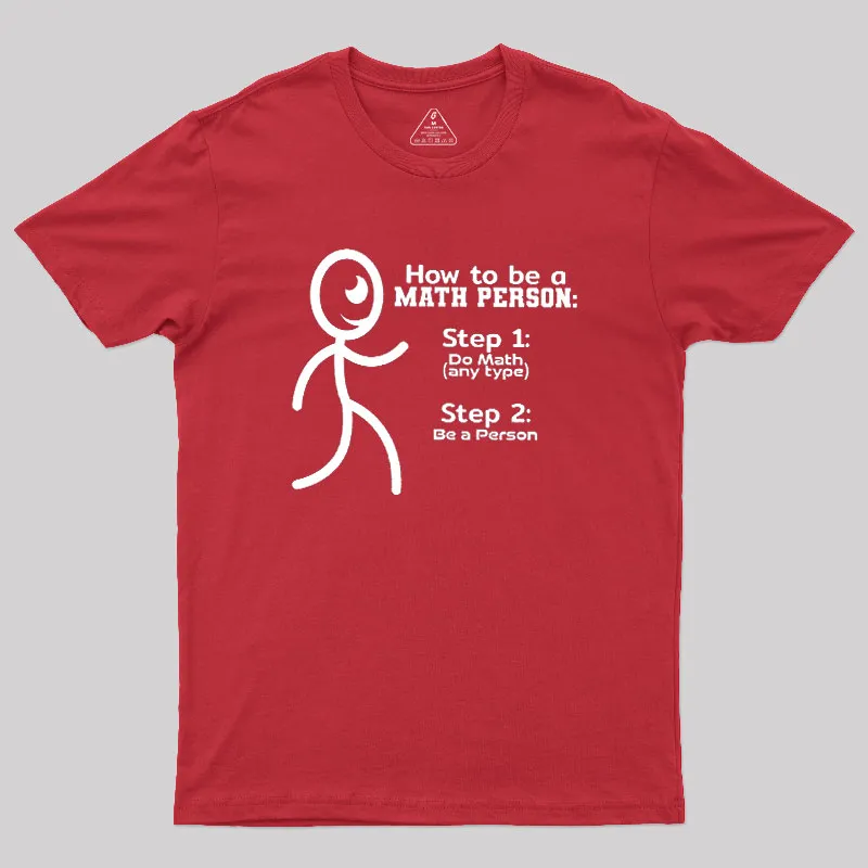 Math People Geek T-Shirt - Image 5
