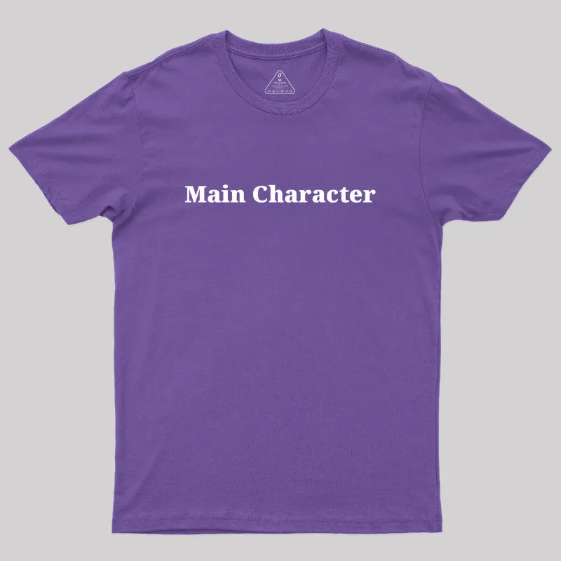 Main Character Geek T-Shirt - Image 6