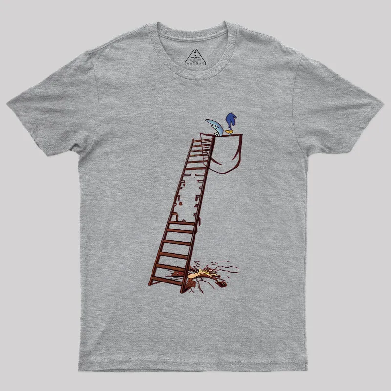 Broken Ladder Geek T-Shirt - Image 2