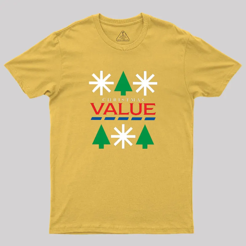 Value Christmas Geek T-Shirt - Image 6