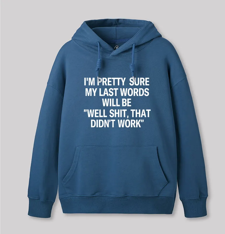 My Last Word Geek Hoodie - Image 2
