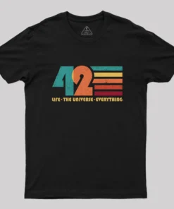 42 - The Life -The Universe - Everything Geek T-Shirt