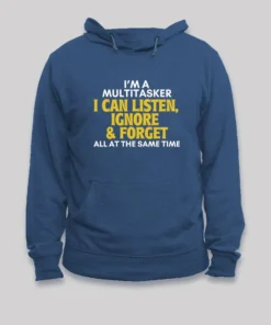 Alternative view of Sarcastic Geek Hoodie