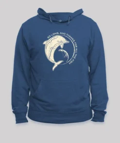 Alternative view of So Long, and Thanks for All the Fish Geek Hoodie