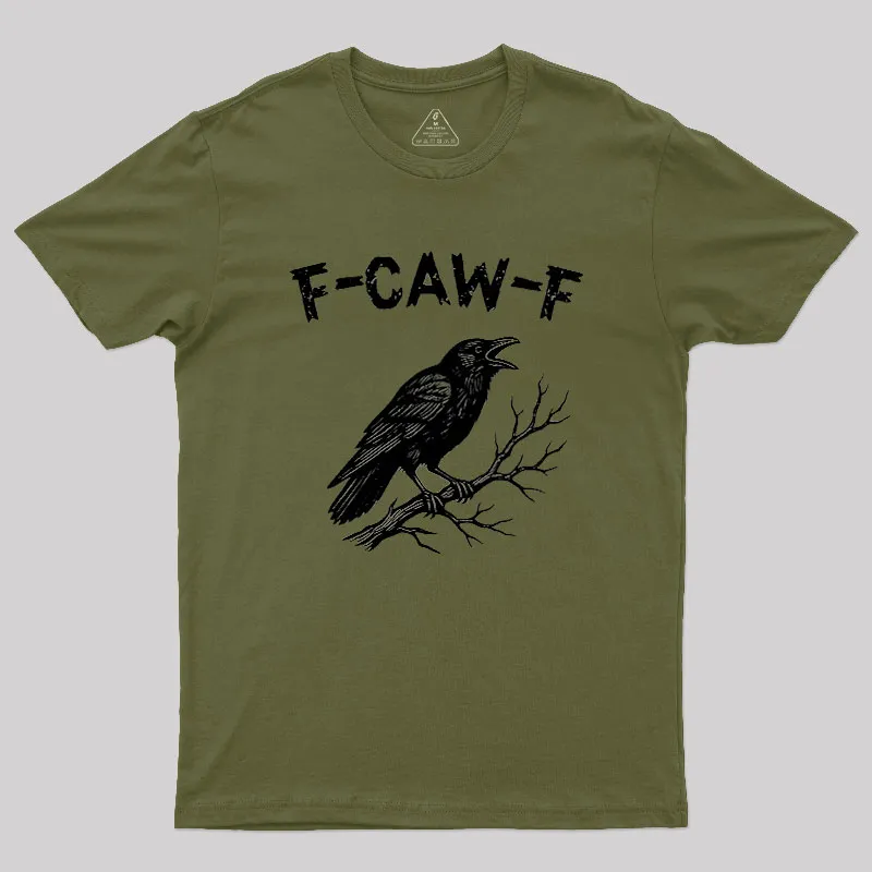 F-Caw-F Geek T-Shirt - Image 4