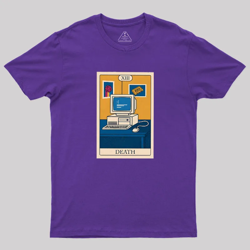 Death Card Geek T-Shirt - Image 6