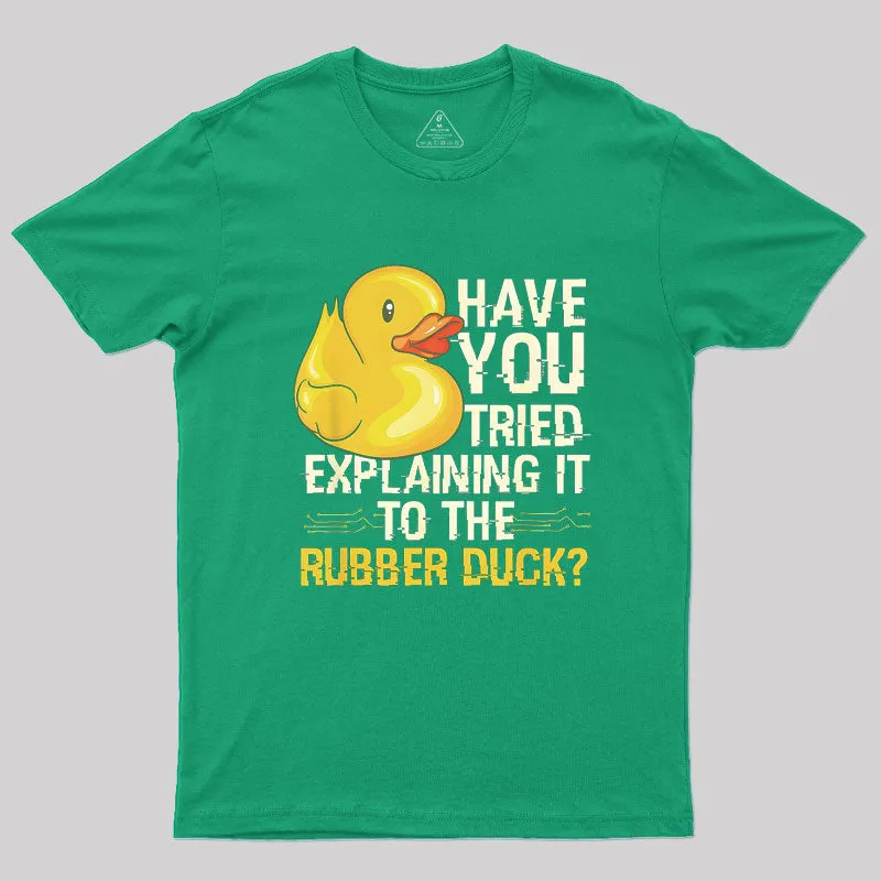 Rubber Duck Geek T-Shirt - Image 6