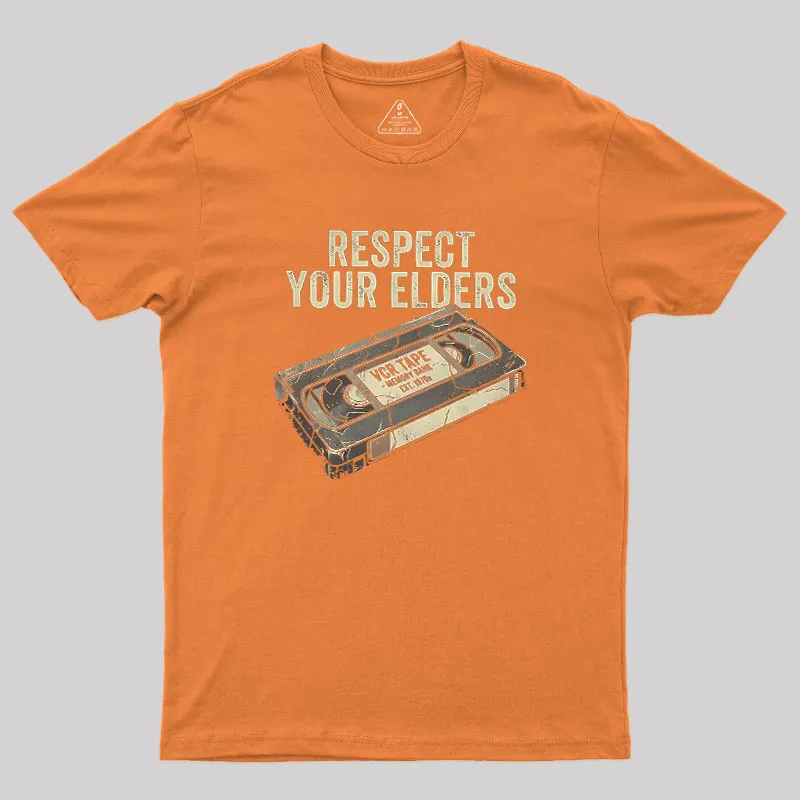 Respect Your Elders Geek T-Shirt - Image 6