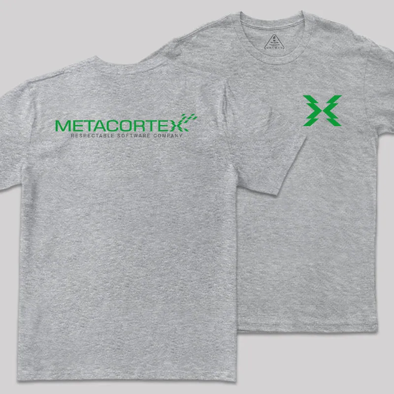 Metacortex Future Front and Back Printed Geek T-Shirt
