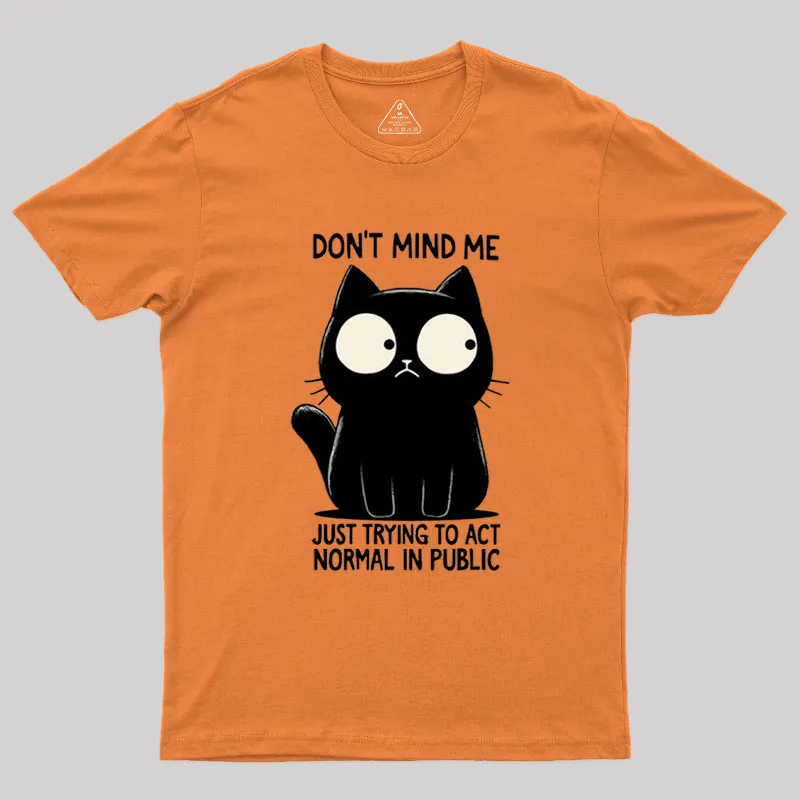 Don't Mind Me Geek T-Shirt - Image 6