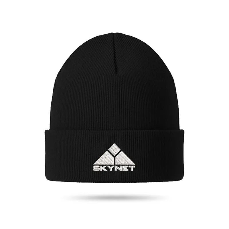 Skynet Geek Embroidered Beanie