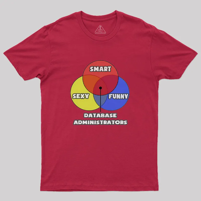 Database Administrators Geek T-Shirt - Image 5