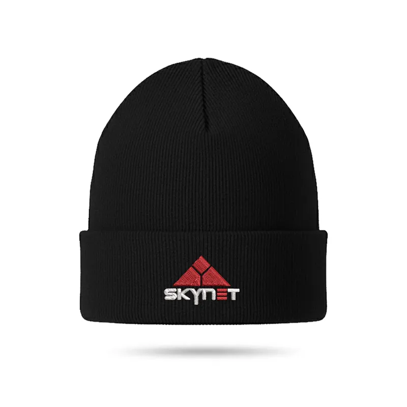 Skynet Core Geek Embroidered Beanie
