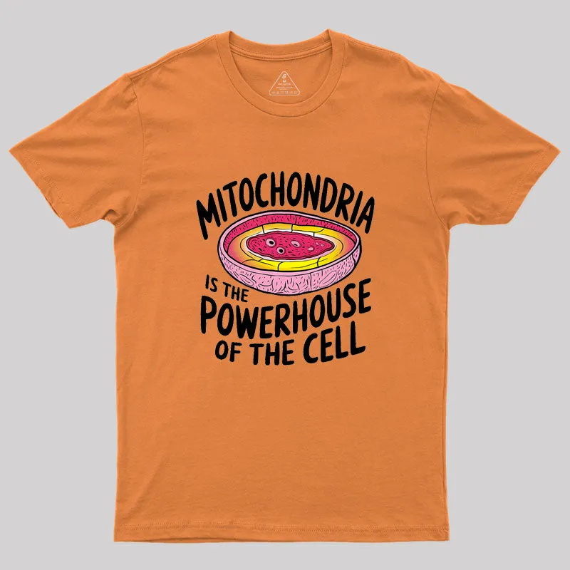 Biologist Humor Mitochondria Geek T-Shirt - Image 7