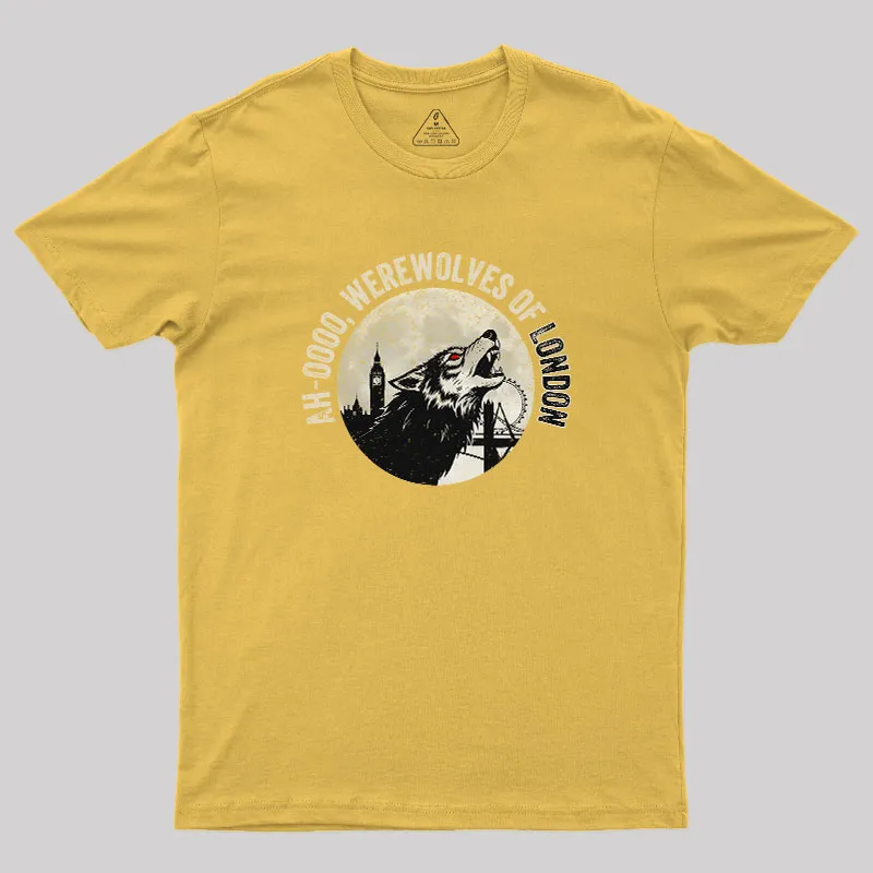 Werewolves of London Geek T-Shirt - Image 8