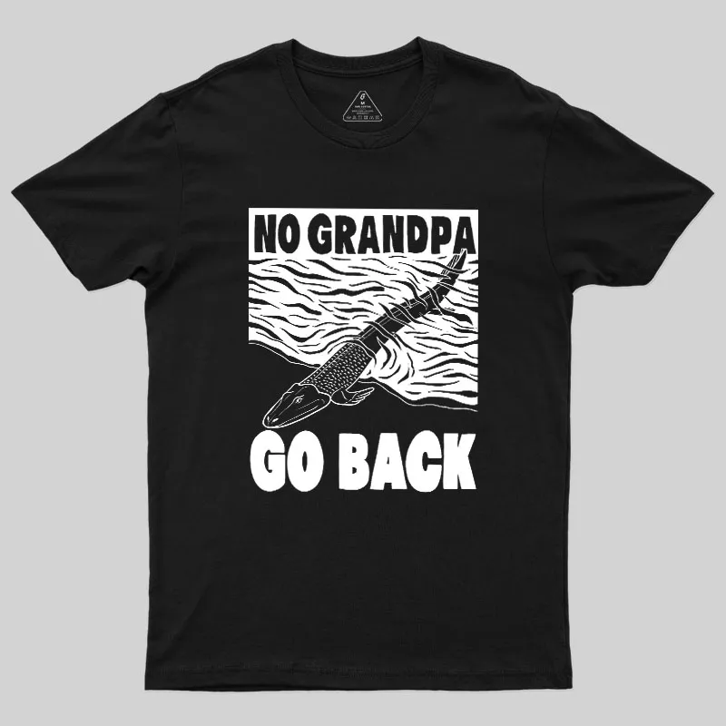 Grandpa Tiktaalik Geek T-Shirt - Image 2