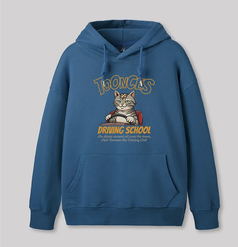 Toonces Driving Academy Geek Hoodie - Image 2