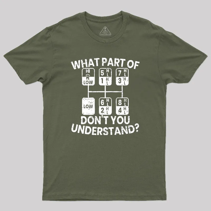 What Part Of Don't You Understand ¡ê?T-Shirt