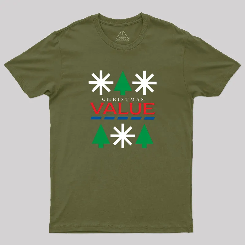 Value Christmas Geek T-Shirt - Image 3