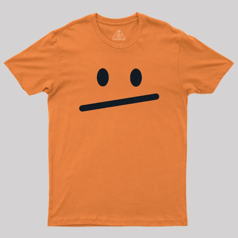 Meh Face Geek T-Shirt - Image 7