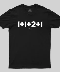 Alternative view of A Clue White T-Shirt Geek T-Shirt