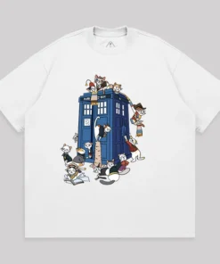 Alternative view of Doctor Cat Unisex Oversized T-shirt