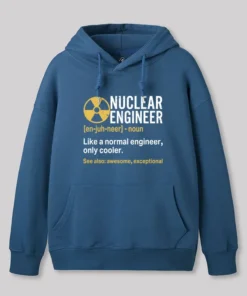 Alternative view of Nuclear Engineering Radioactive Chernobyl Geek Hoodie
