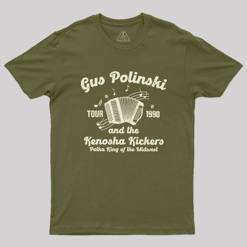 Polka King’s Tour Geek T-Shirt - Image 3