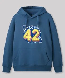 Alternative view of The Answer To The Fulture Geek Hoodie