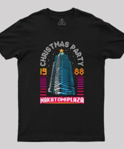 Alternative view of Nakatomi Party 88 Geek T-Shirt