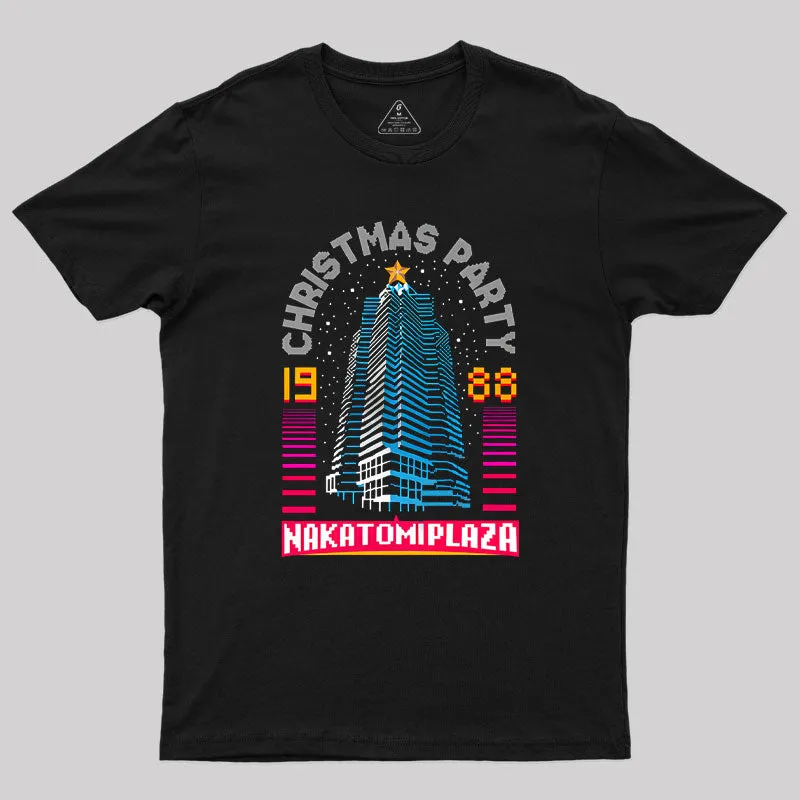 Nakatomi Party 88 Geek T-Shirt - Image 2