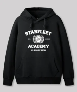 Starfleet Acadmey Class of 2258 White Hoodie