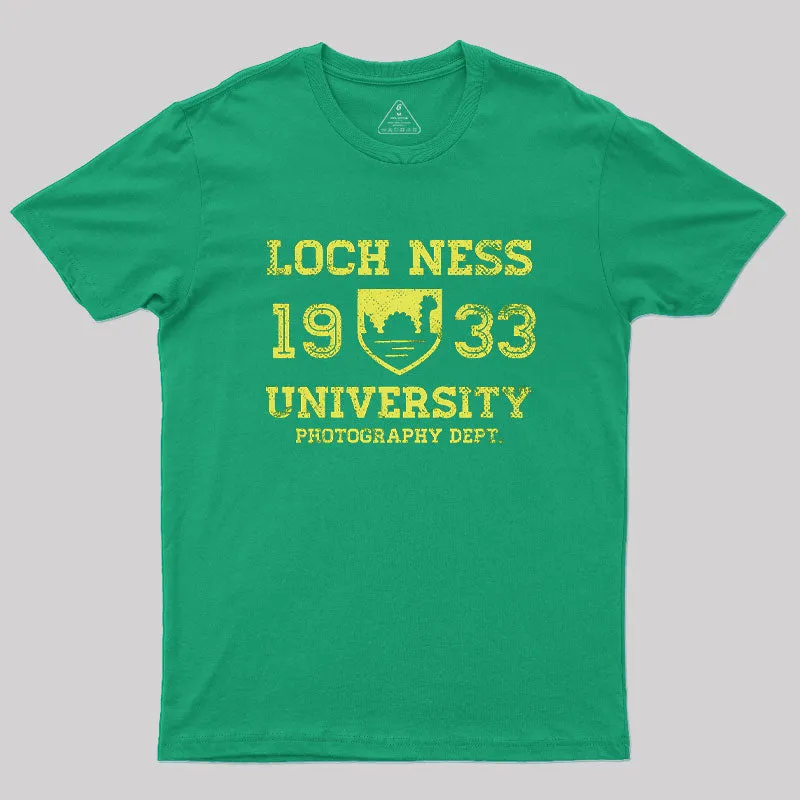 Loch Ness University Geek T-Shirt - Image 6