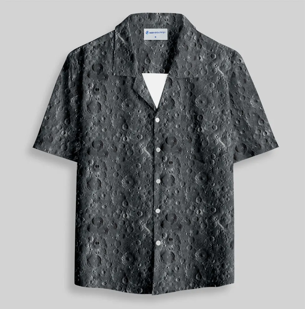 Lunar Surface Button Up Pocket Shirt - Image 2