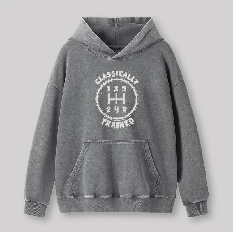 Classically Trained Washed Hoodie - Image 4