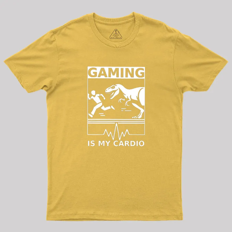 Gaming is My Cardio Geek T-Shirt - Image 8